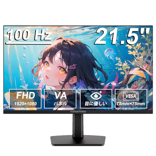 モニター21.5インチ 2枚セット Amazon.co.jp限定】JAPANNEXT 21.5型フルHDパネル搭載144Hz対応